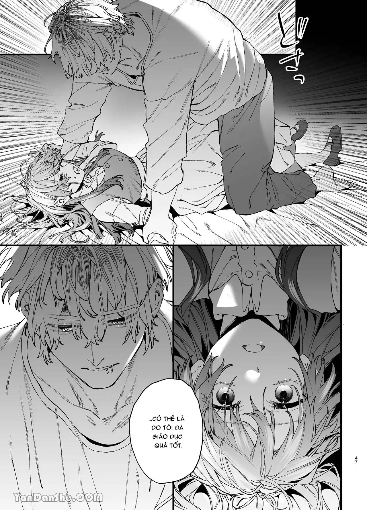 Đọc truyện [R-18] Kẻ giết người có tình yêu mù quáng, thích chơi đùa với thú cưng không thể cưỡng lại. - Chap 3