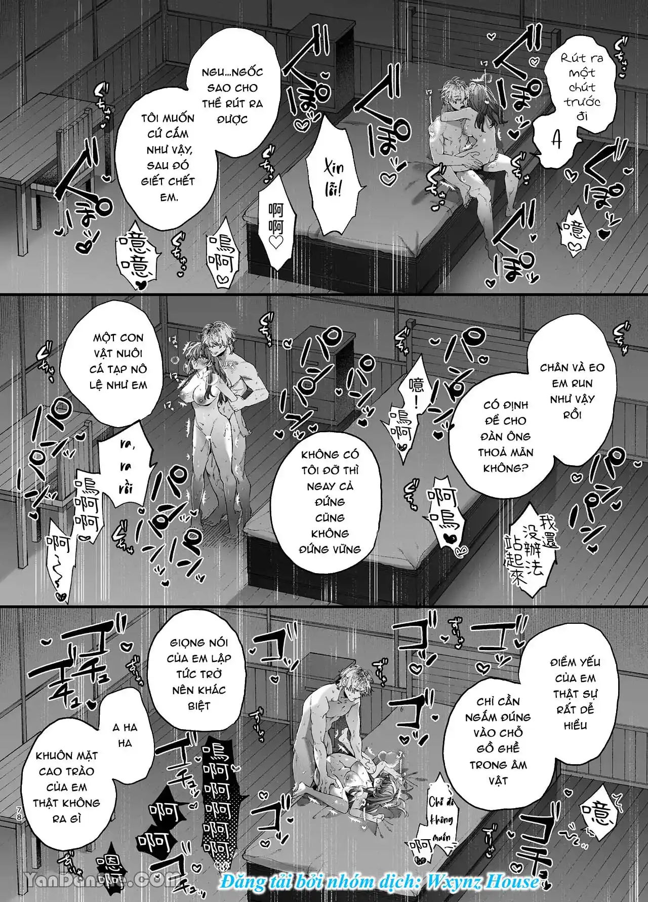 Đọc truyện [R-18] Kẻ giết người có tình yêu mù quáng, thích chơi đùa với thú cưng không thể cưỡng lại. - Chap 5 - end