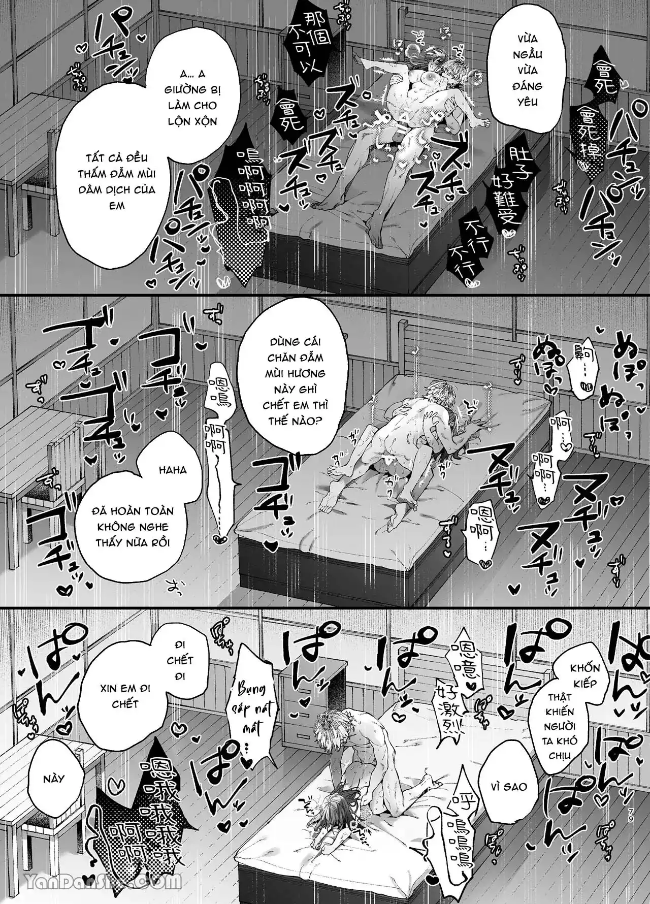 Đọc truyện [R-18] Kẻ giết người có tình yêu mù quáng, thích chơi đùa với thú cưng không thể cưỡng lại. - Chap 5 - end