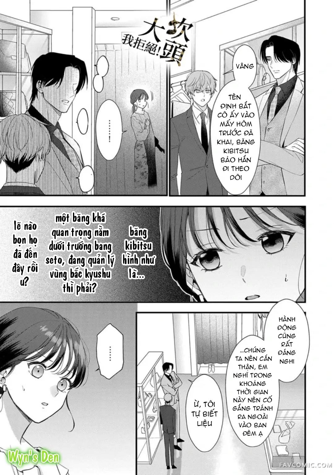 Đọc truyện [18+] Từ Chối Làm Vợ Yakuza - Chap 4