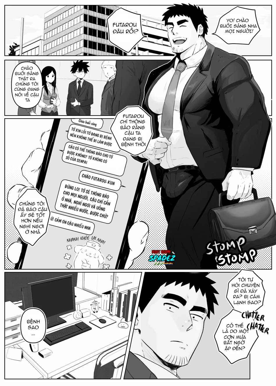 Đọc truyện [BL] [18+] Làm ngoài giờ với senpai - Chap 2