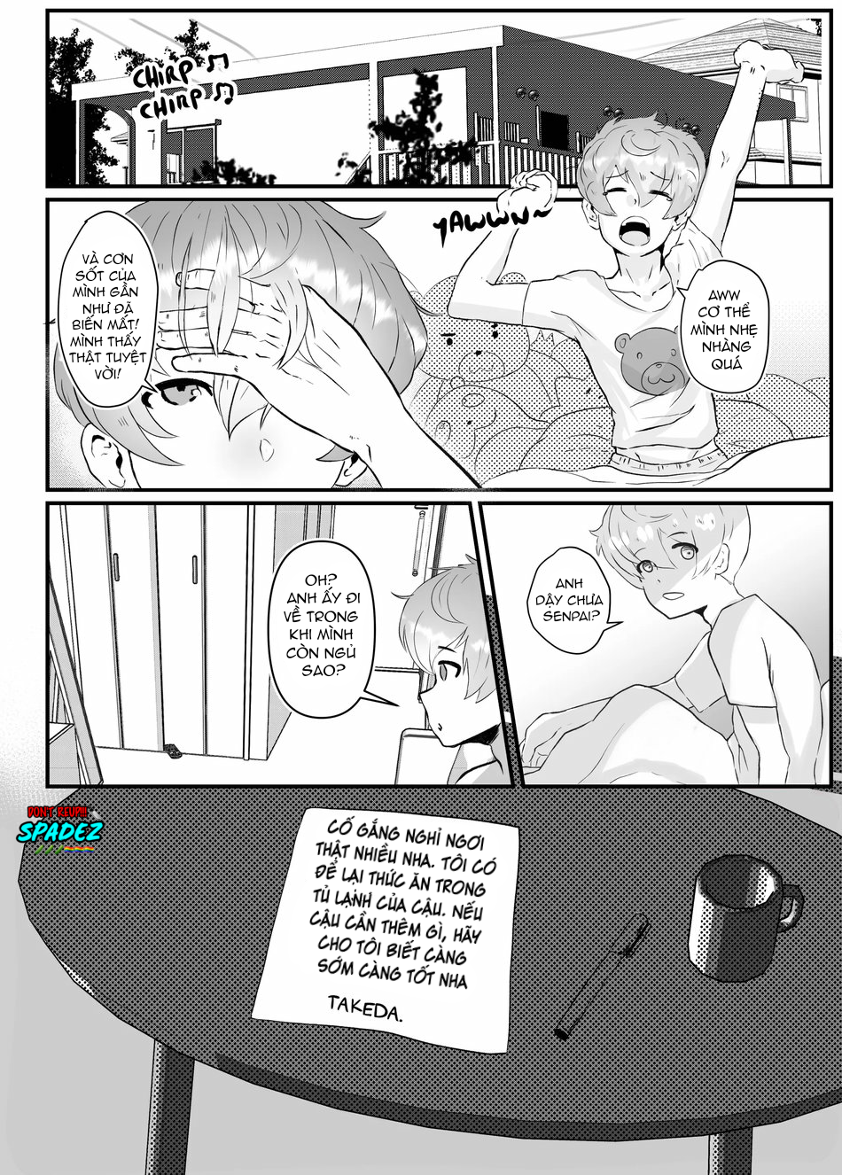 Đọc truyện [BL] [18+] Làm ngoài giờ với senpai - Chap 2