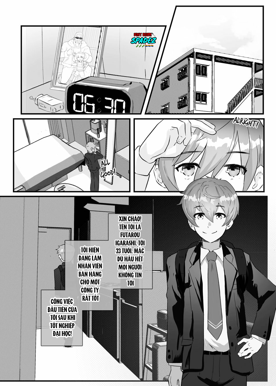 Đọc truyện [BL] [18+] Làm ngoài giờ với senpai - Chap 1