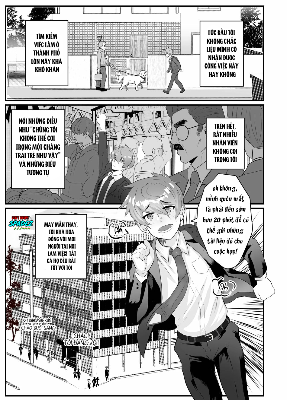 Đọc truyện [BL] [18+] Làm ngoài giờ với senpai - Chap 1