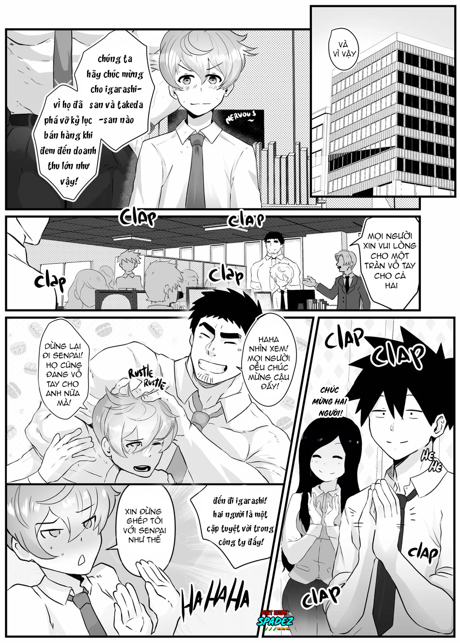 Đọc truyện [BL] [18+] Làm ngoài giờ với senpai - End