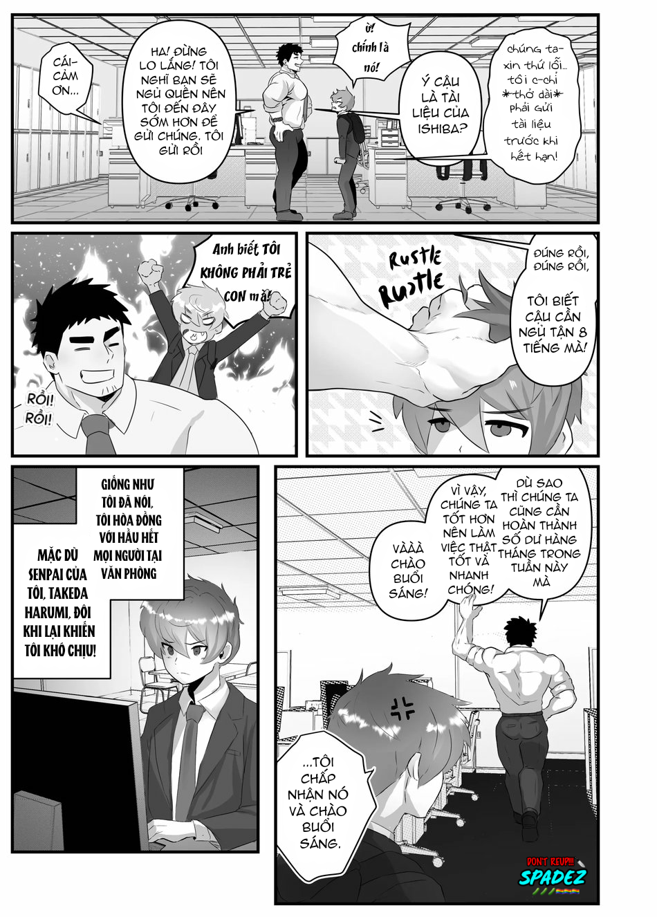 Đọc truyện [BL] [18+] Làm ngoài giờ với senpai - Chap 1