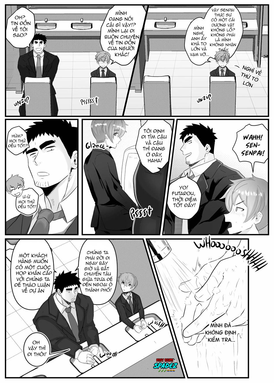 Đọc truyện [BL] [18+] Làm ngoài giờ với senpai - Chap 1