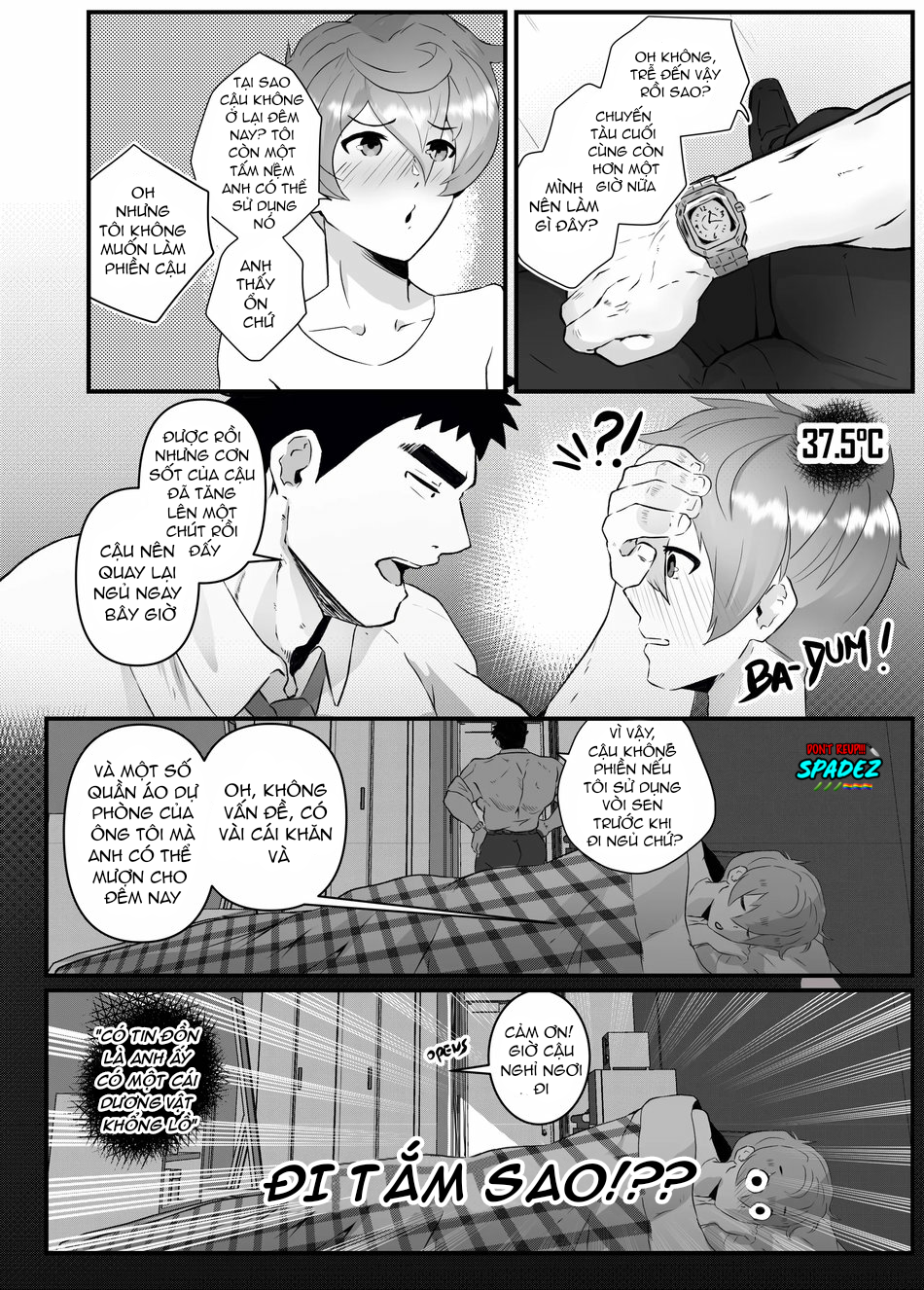 Đọc truyện [BL] [18+] Làm ngoài giờ với senpai - Chap 2