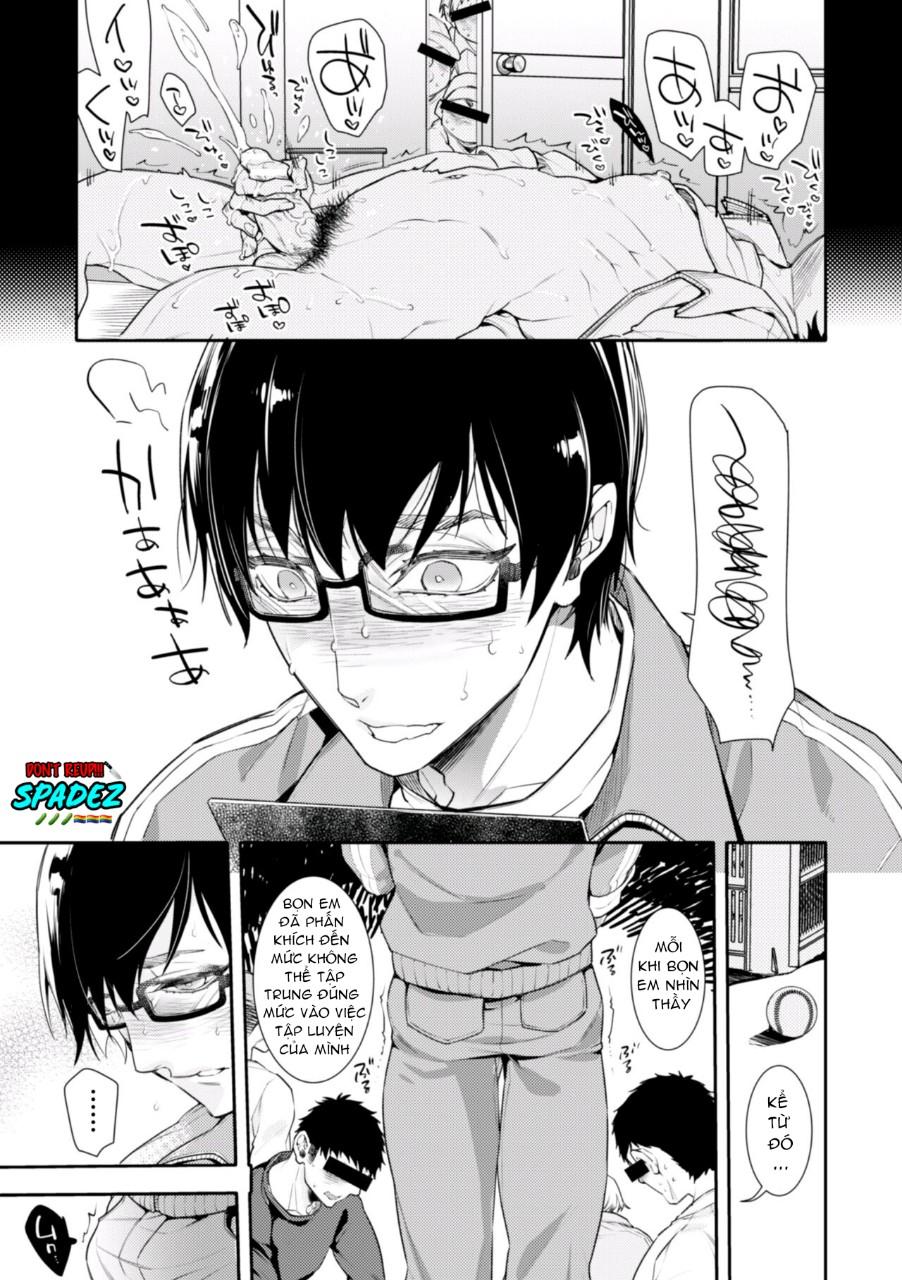 Đọc truyện [BL,18+] Mitsuka Ayano – Giáo viên hướng dẫn câu lạc bộ bóng chày - Oneshot