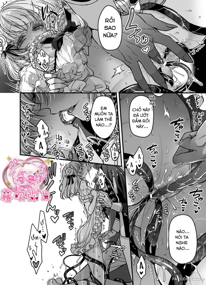 Đọc truyện [21+] Chuyển sinh đến dị giới bị hoàng tử hồ ly xấu xa trói buộc - Chap 4