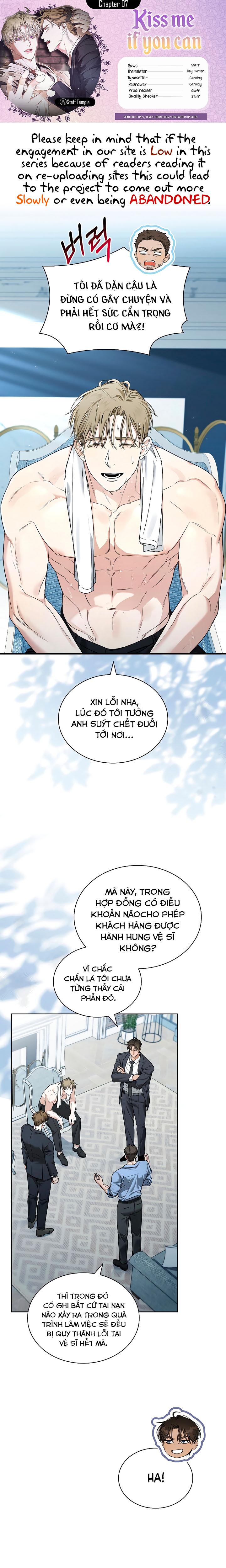 Đọc truyện Kiss Me If You Can - Chap 7