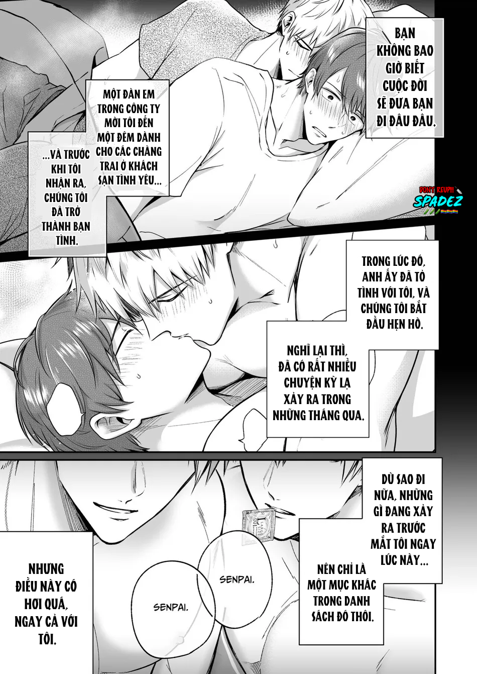 Đọc truyện [BL, 18+] Khách sạn tình yêu của anh nhân viên văn phòng - Oneshot