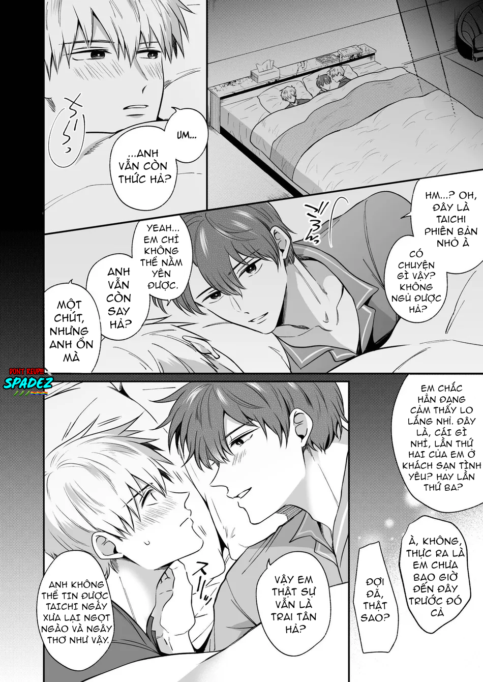 Đọc truyện [BL, 18+] Khách sạn tình yêu của anh nhân viên văn phòng - Oneshot