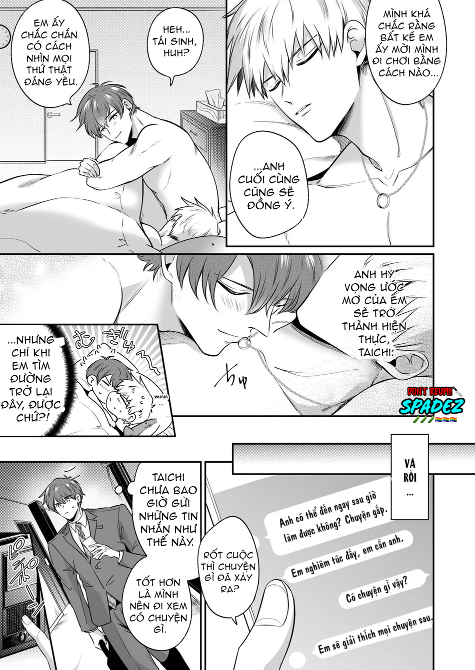 Đọc truyện [BL, 18+] Khách sạn tình yêu của anh nhân viên văn phòng - Oneshot
