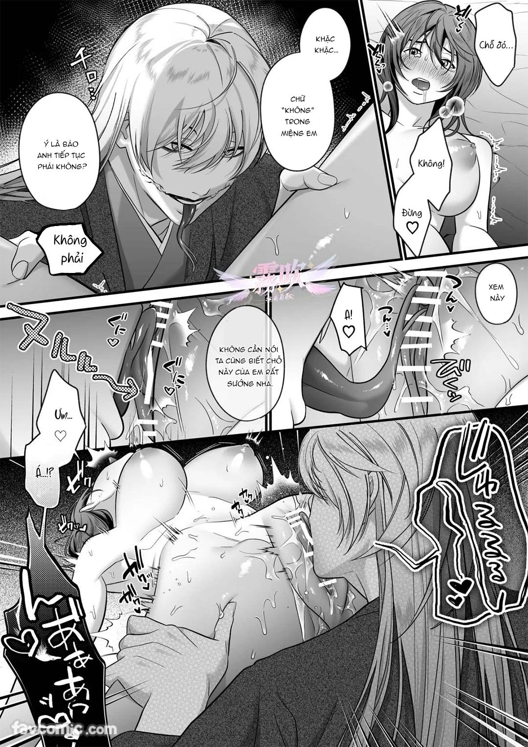 Đọc truyện [21+] Bị trói buộc bởi một vị thần rắn nguy hiểm và đáng yêu - Chap 4-END