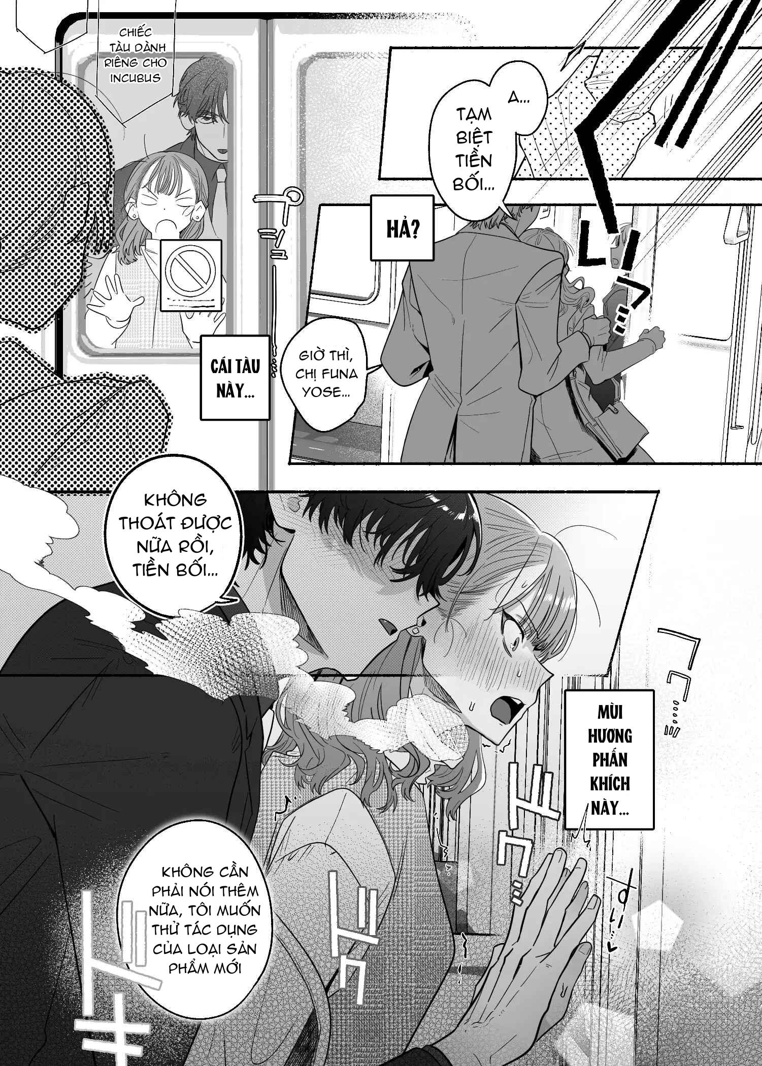 Đọc truyện [21+] Chuyến xe incubus, tàu điện chứa đồ chơi kích thích. - Chap 7