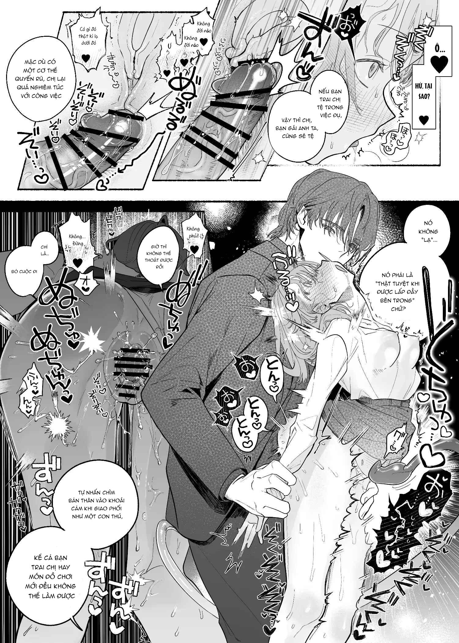 Đọc truyện [21+] Chuyến xe incubus, tàu điện chứa đồ chơi kích thích. - Chap 3