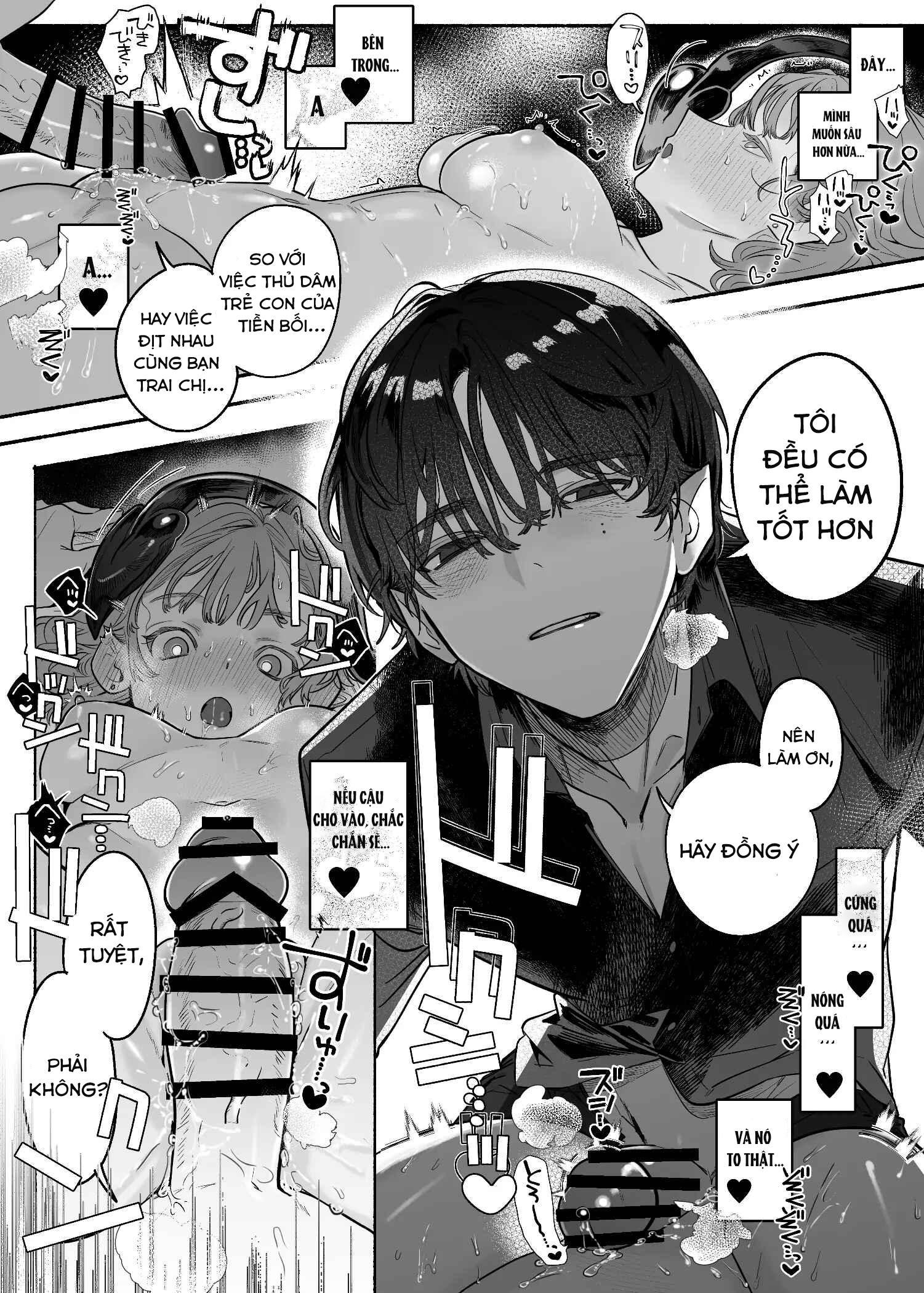 Đọc truyện [21+] Chuyến xe incubus, tàu điện chứa đồ chơi kích thích. - Chap 4