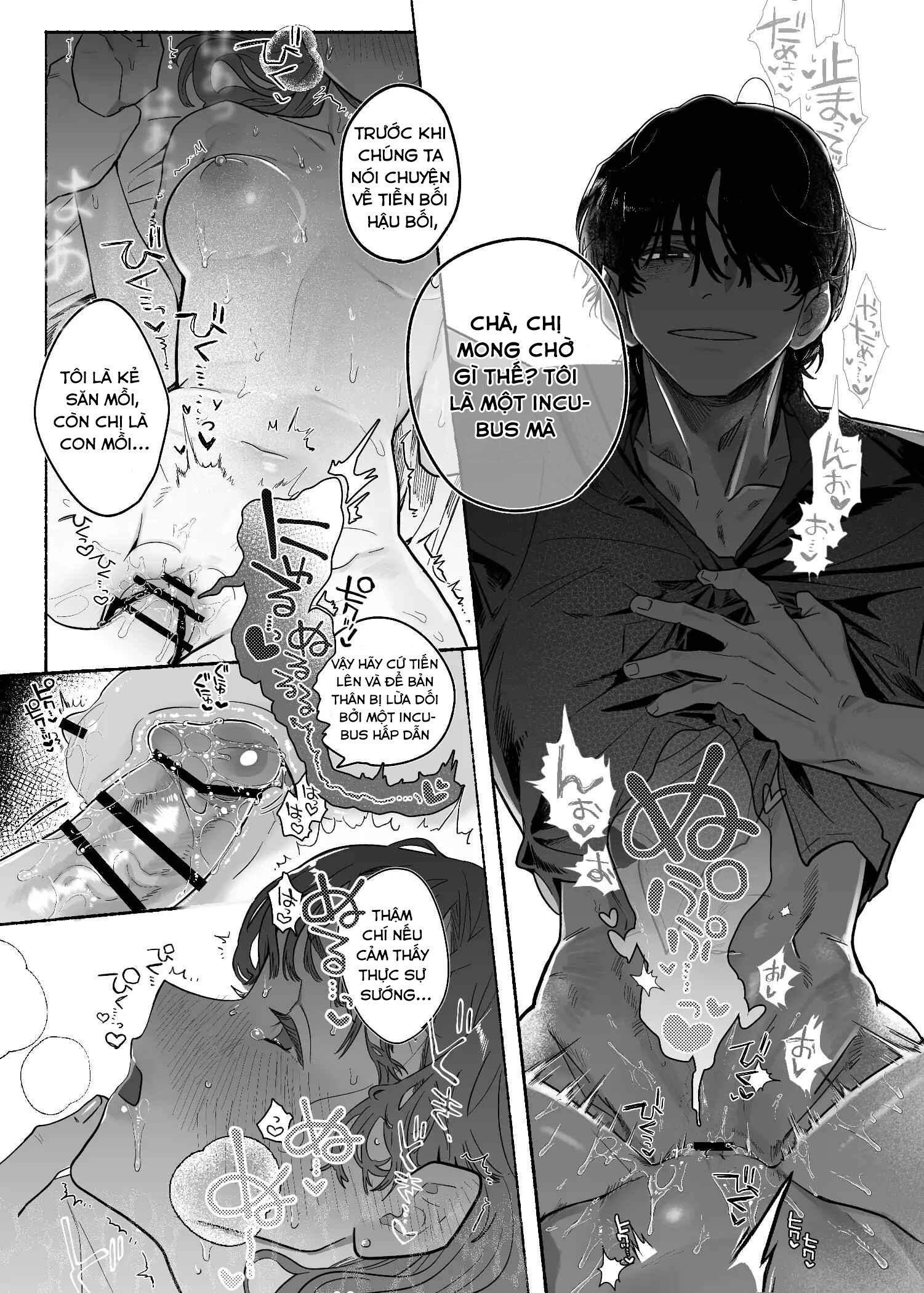 Đọc truyện [21+] Chuyến xe incubus, tàu điện chứa đồ chơi kích thích. - Chap 5