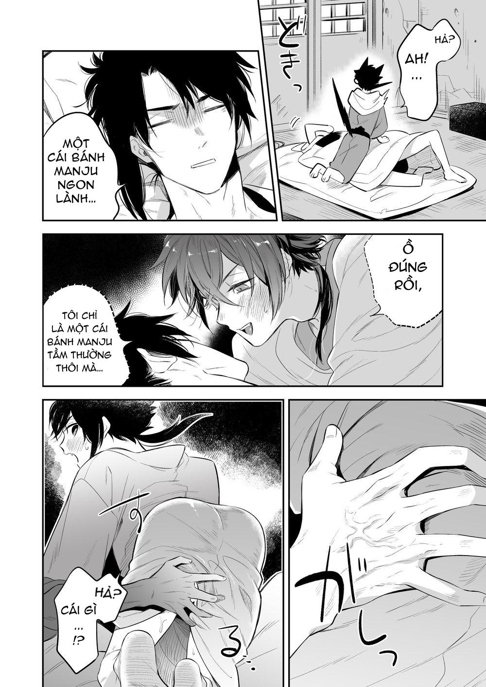 Đọc truyện [BL, 18+] Oneshot Tạp! - Bánh Manju Nhân Trùng Tinh~