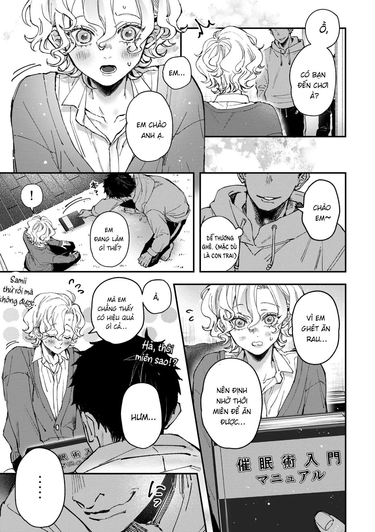 Đọc truyện [BL, 18+] Oneshot Tạp! - Thôi Miên Amane-kun