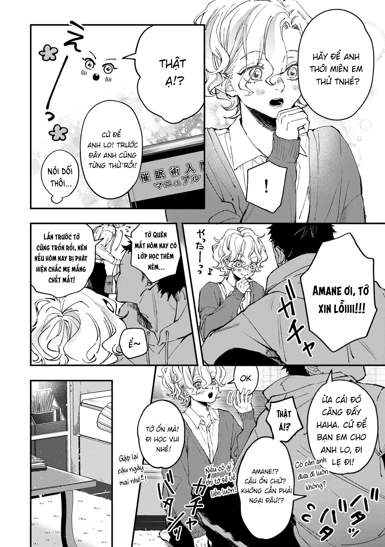 Đọc truyện [BL, 18+] Oneshot Tạp! - Thôi Miên Amane-kun