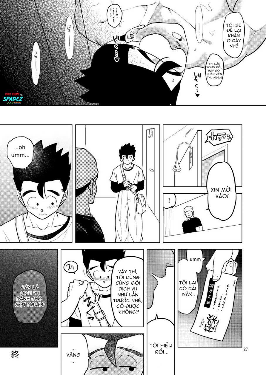Đọc truyện [BL,18+] Gohan đi spa - Oneshot