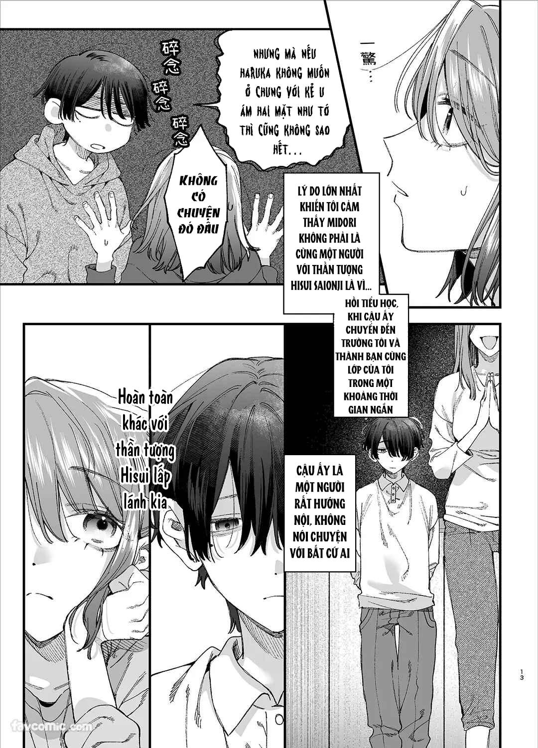 Đọc truyện [21+]  Idol bệnh yêu tôn thờ người mình thích – Midori-kun - Chap 1