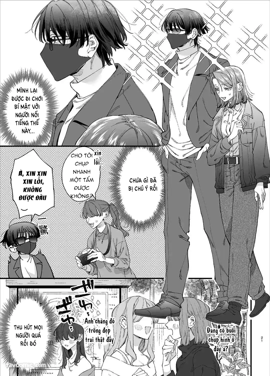Đọc truyện [21+]  Idol bệnh yêu tôn thờ người mình thích – Midori-kun - Chap 2