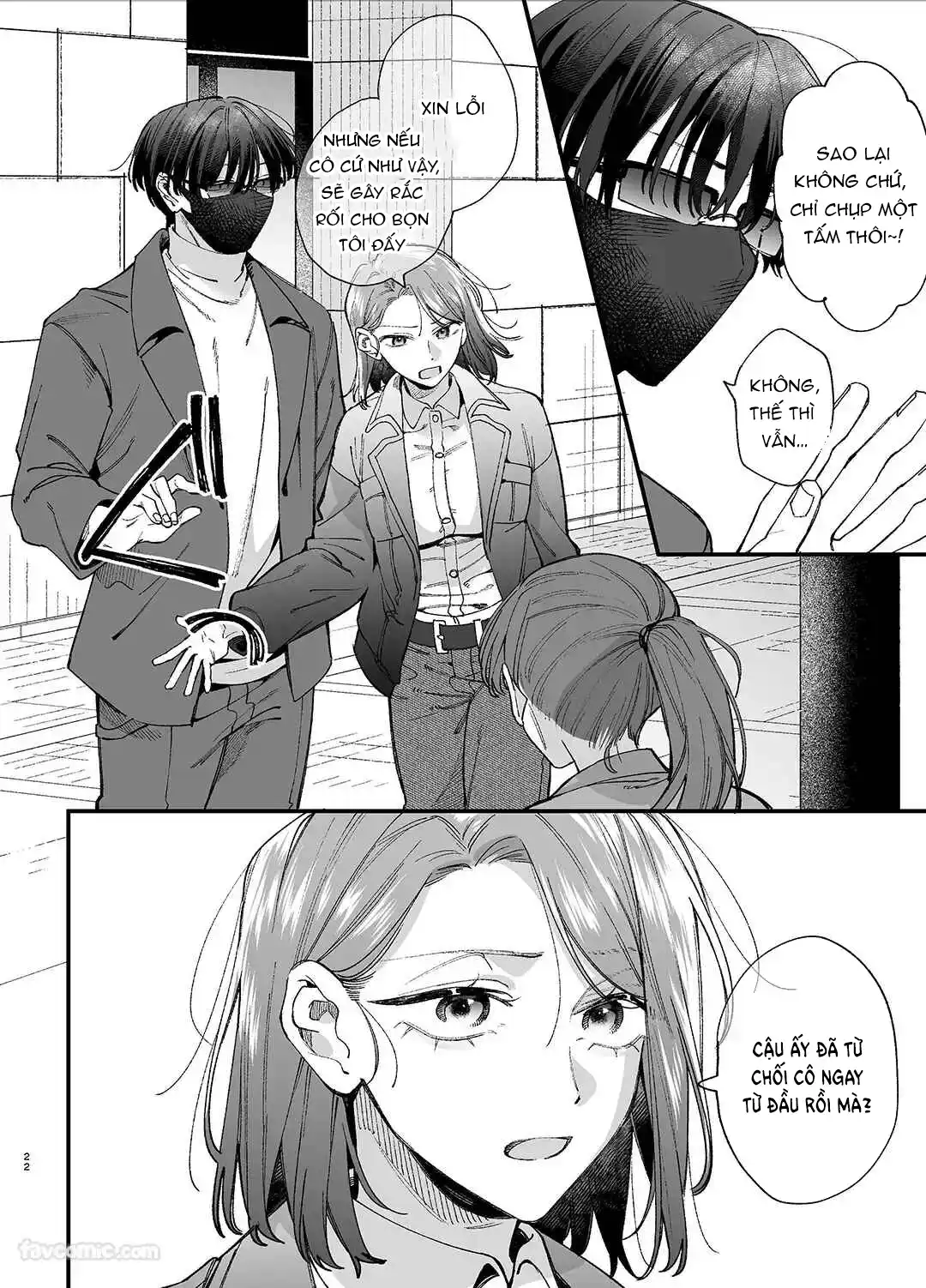 Đọc truyện [21+]  Idol bệnh yêu tôn thờ người mình thích – Midori-kun - Chap 2