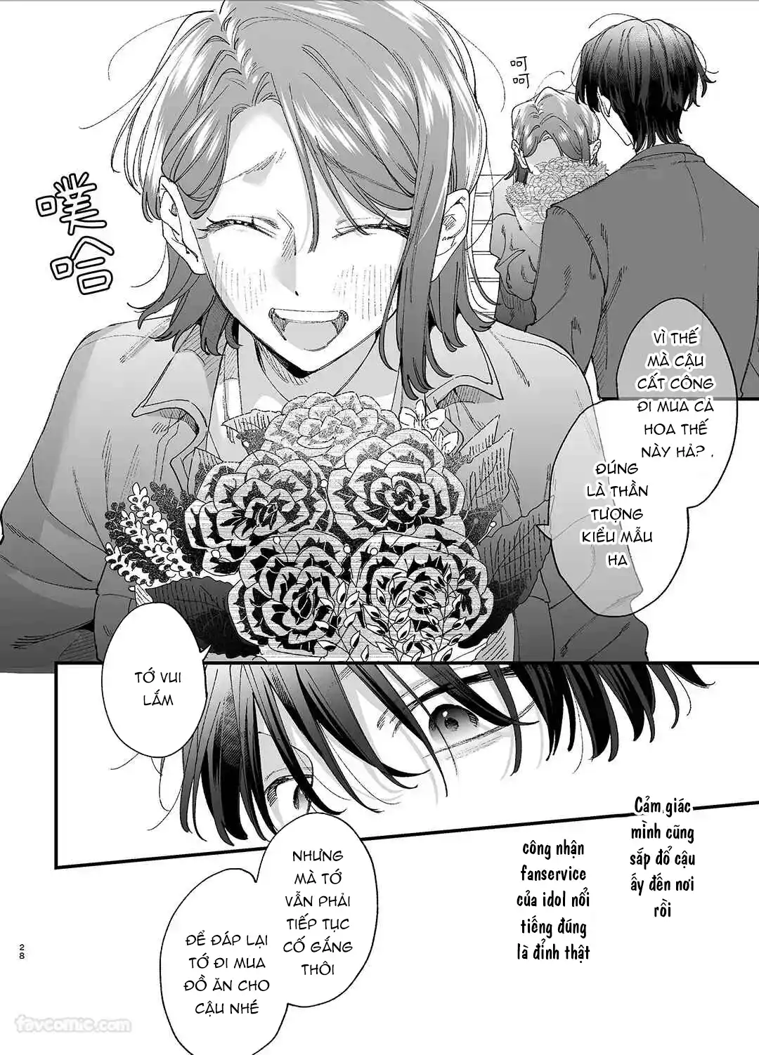 Đọc truyện [21+]  Idol bệnh yêu tôn thờ người mình thích – Midori-kun - Chap 2