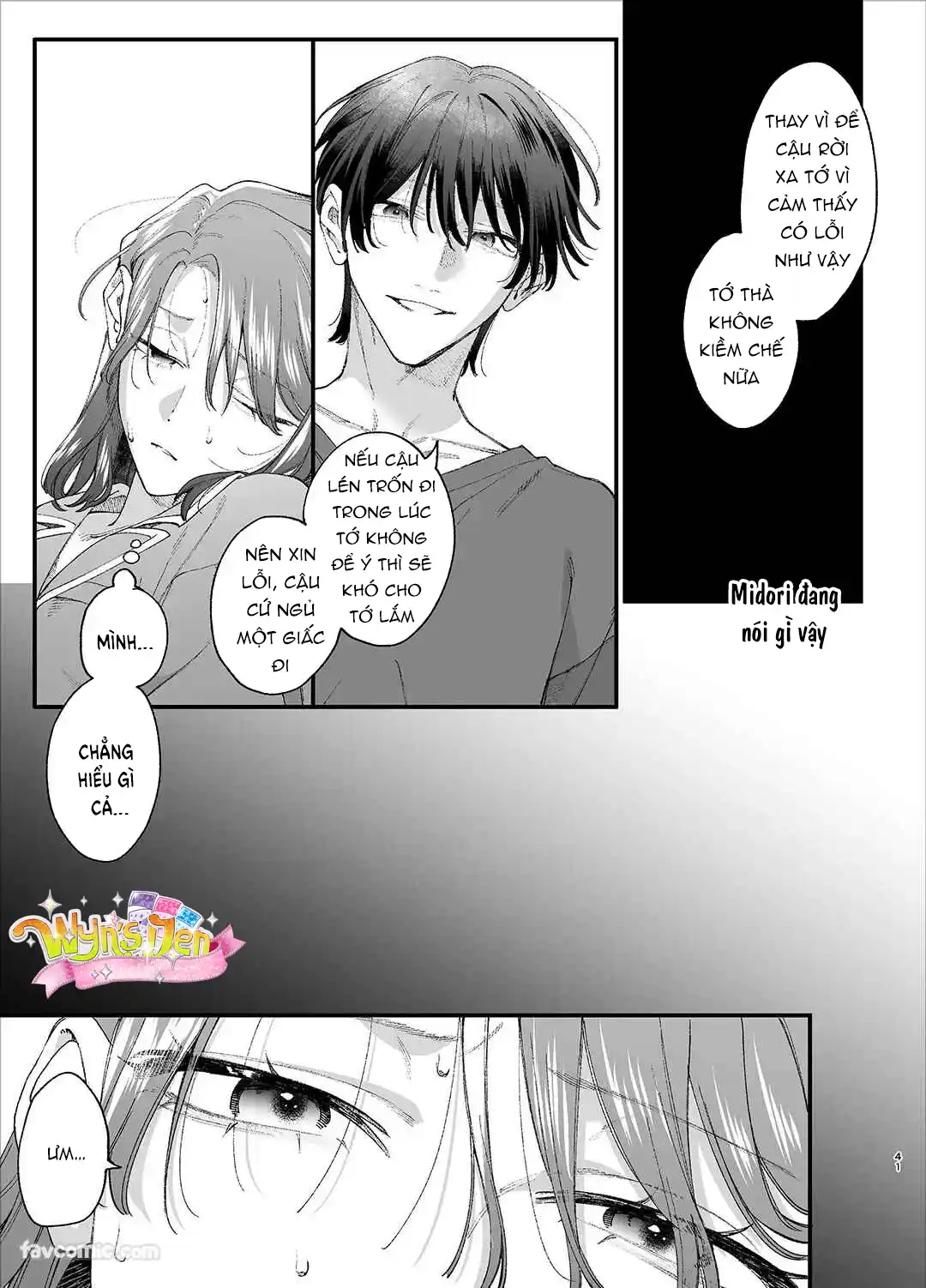Đọc truyện [21+]  Idol bệnh yêu tôn thờ người mình thích – Midori-kun - Chap 3