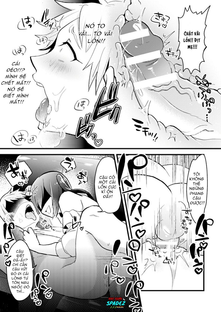 Đọc truyện [BL,18+] [Yamamoto Manami] Otokonoko VS Yarichin ~Yarisute Shippai! Mesuinu Choukyou Taikyuusen! ~ - Oneshot