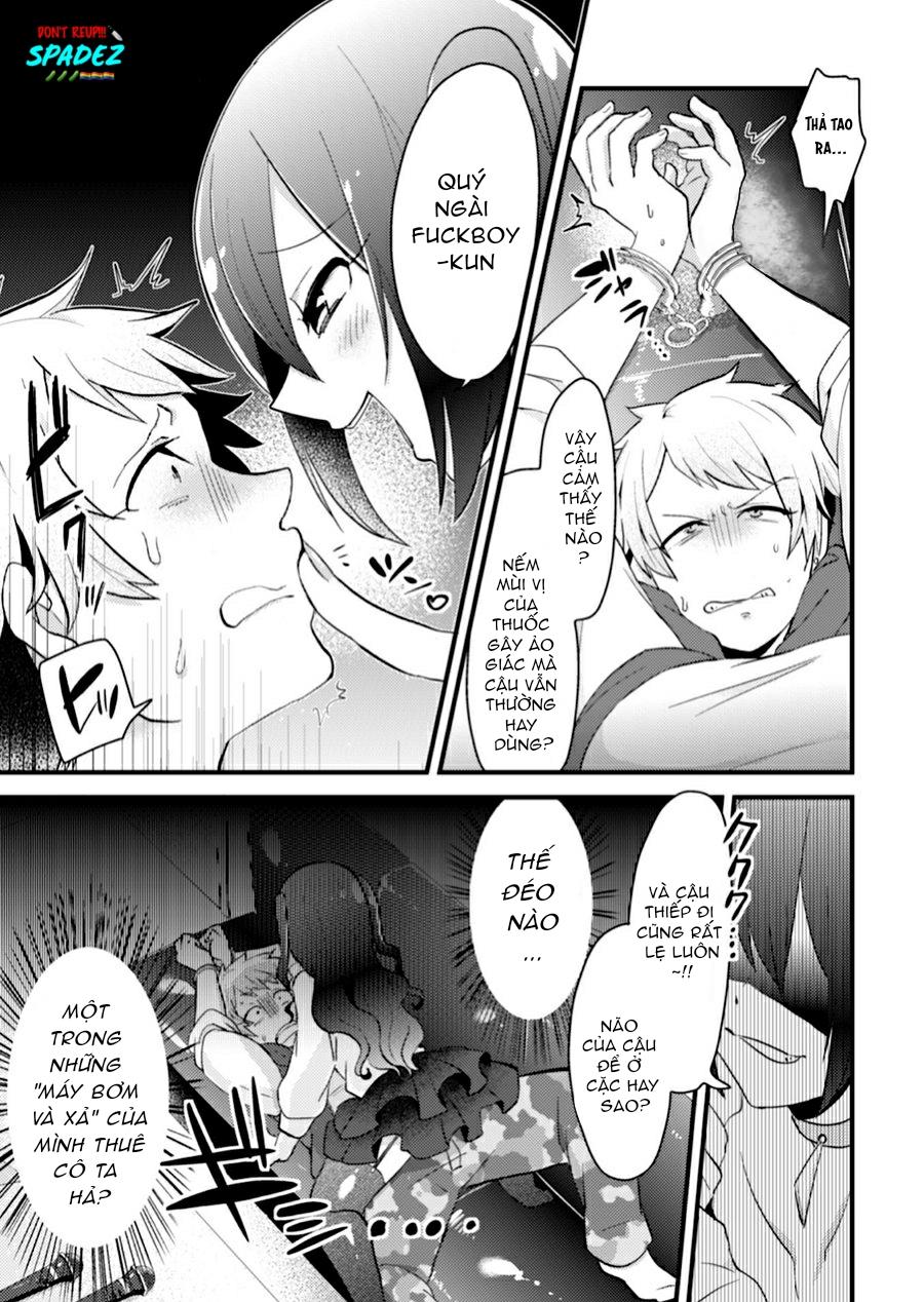 Đọc truyện [BL,18+] [Yamamoto Manami] Otokonoko VS Yarichin ~Yarisute Shippai! Mesuinu Choukyou Taikyuusen! ~ - Oneshot
