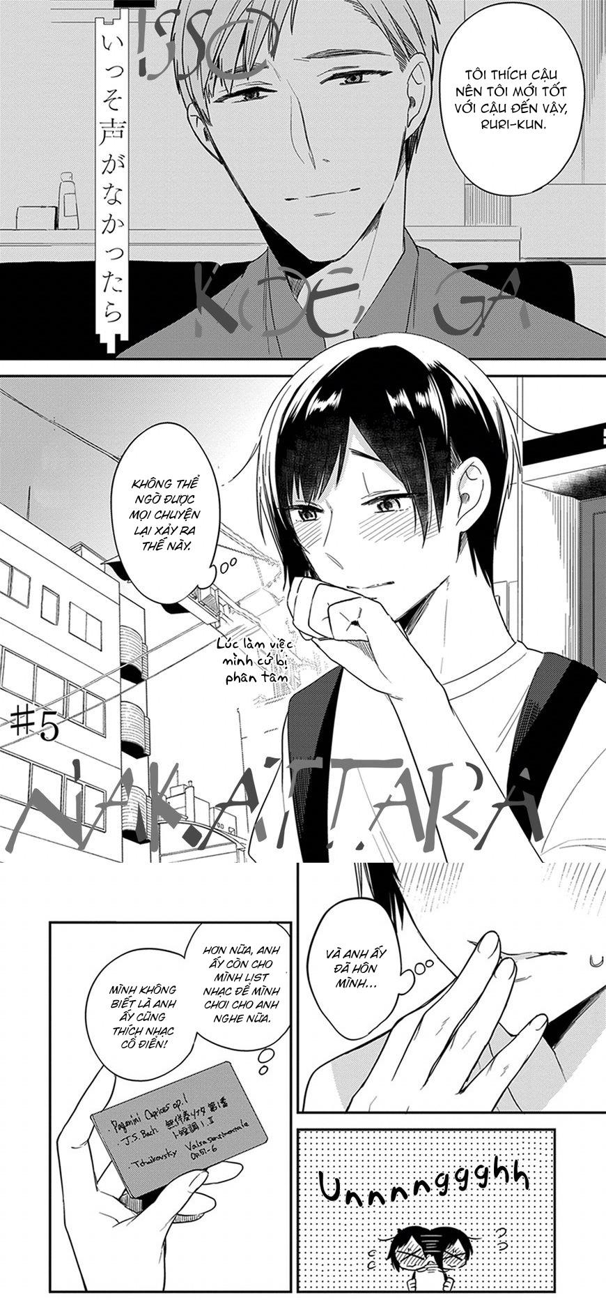 Đọc truyện Giá Như Tôi Không Có Giọng Nói - Chap 5