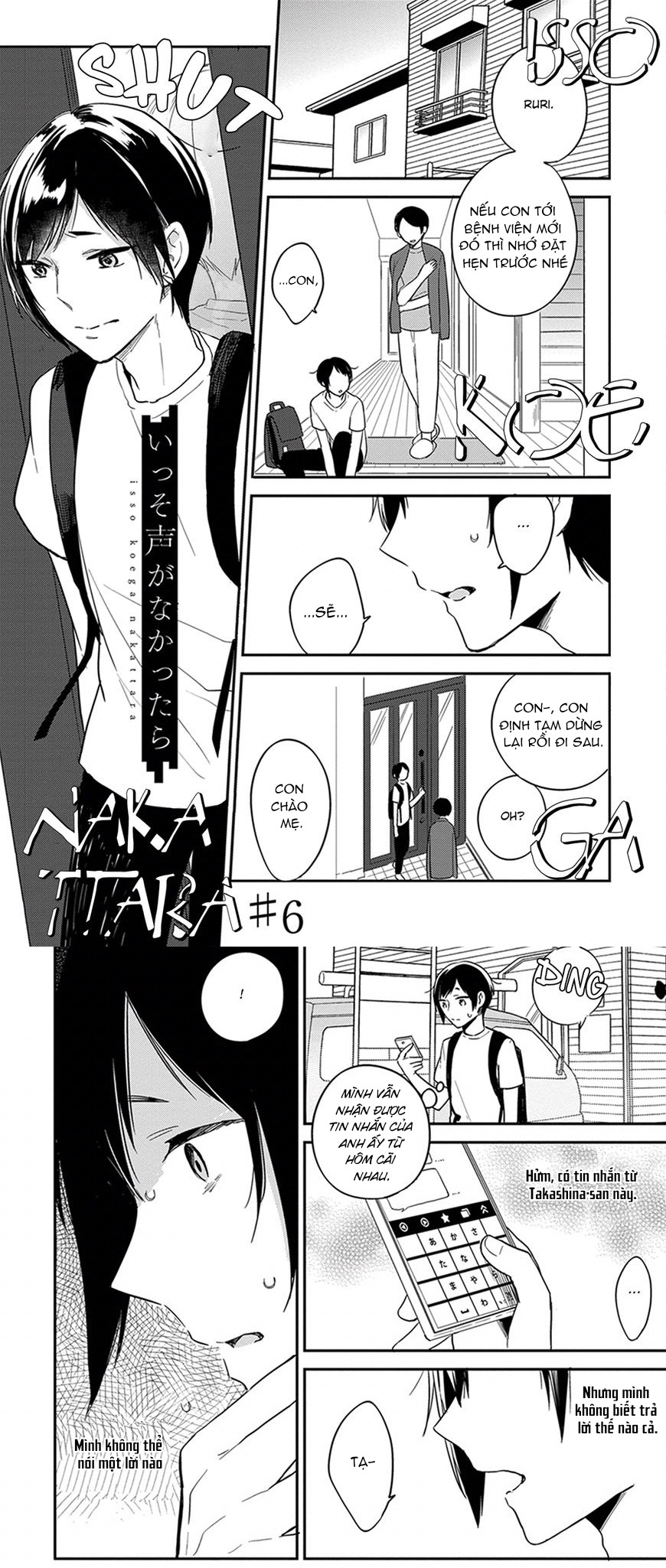 Đọc truyện Giá Như Tôi Không Có Giọng Nói - Chap 6