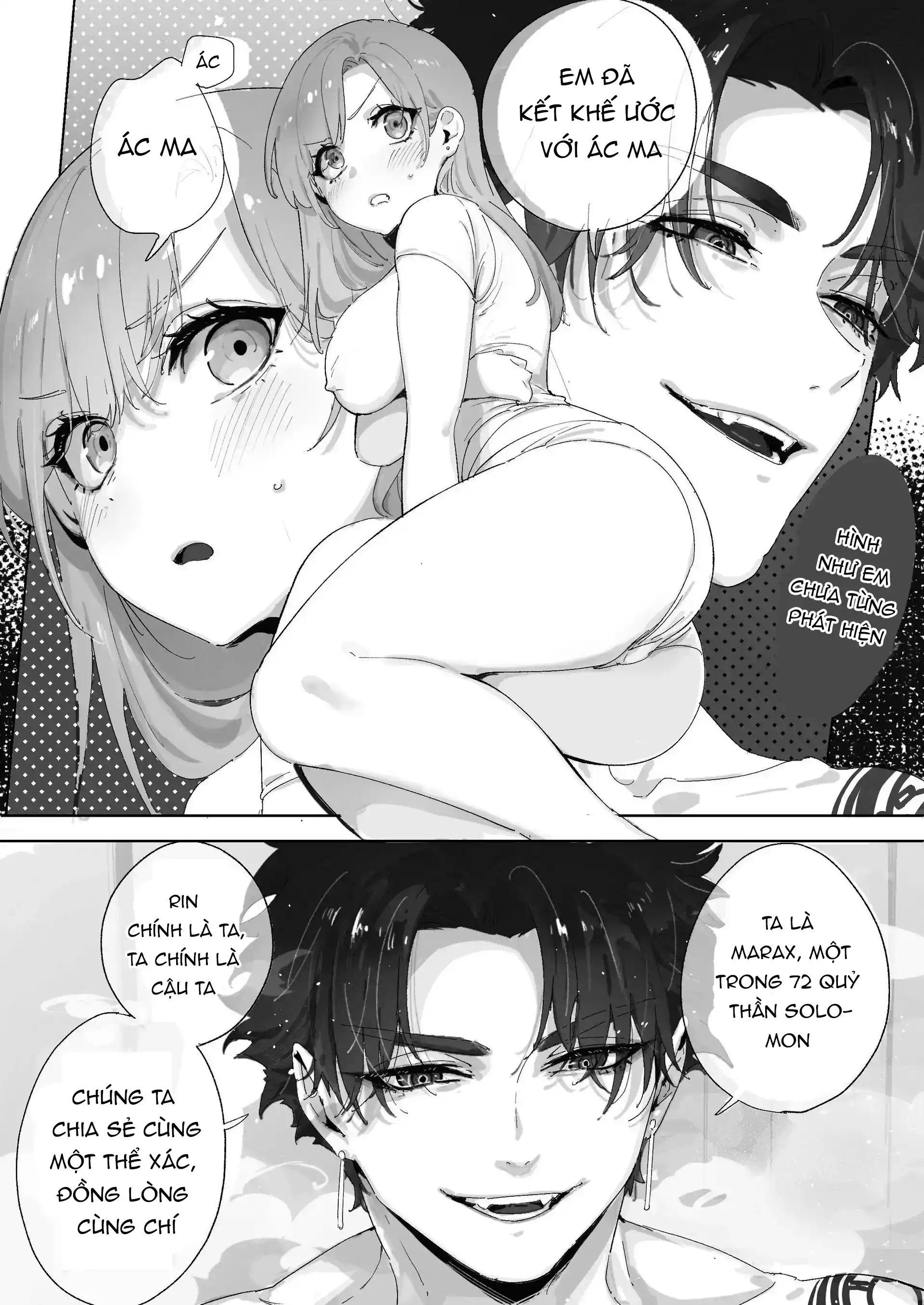 Đọc truyện [18+] Tưởng là thiên thần, nhưng có vẻ như đã ký hợp đồng với ác quỷ. - Chap 6-full