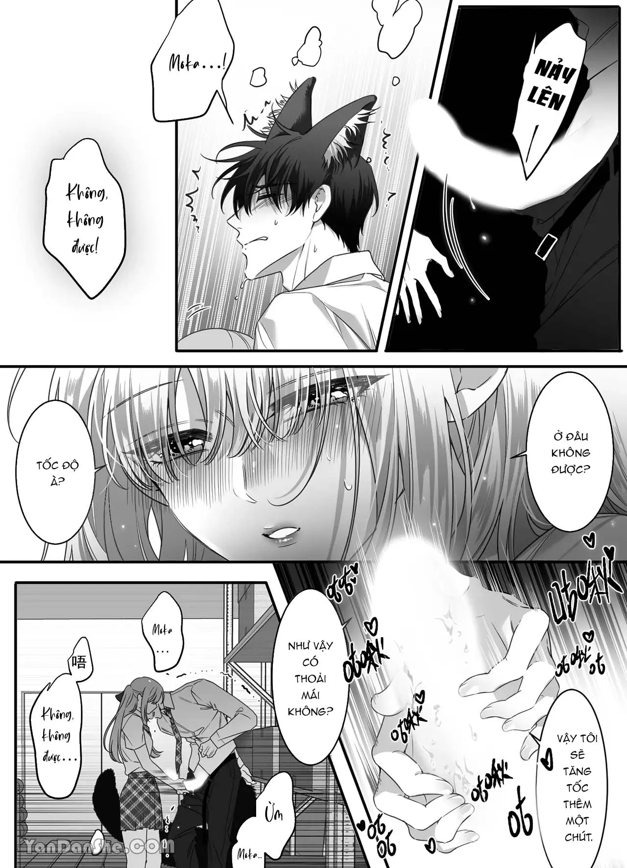 Đọc truyện [R-21] Kẻ thù hóa ra là một người sói khổ dâm! - Chap 3