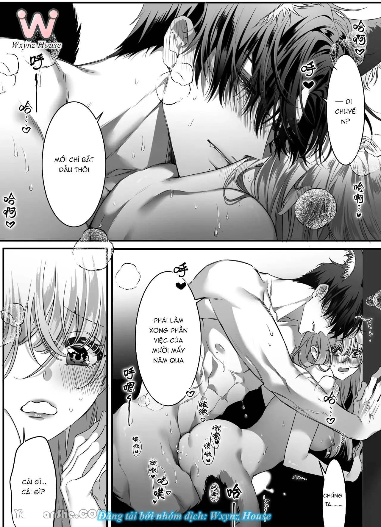 Đọc truyện [R-21] Kẻ thù hóa ra là một người sói khổ dâm! - Chap 3