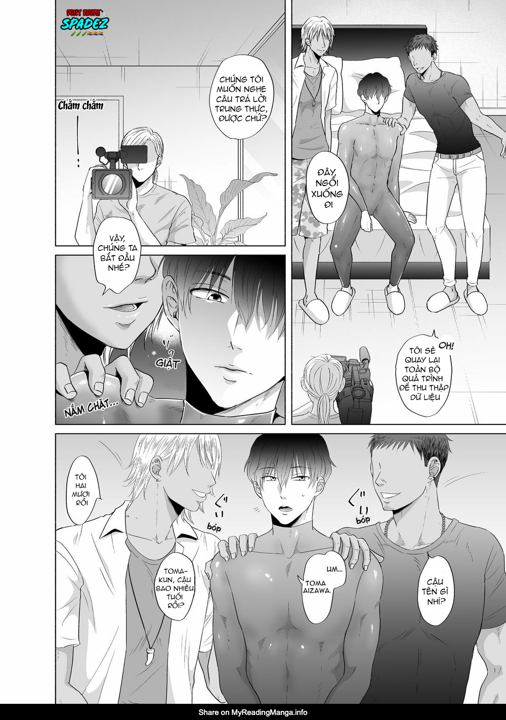 Đọc truyện [BL, 18+] Công việc và lần đầu của Toma-kun - oneshot