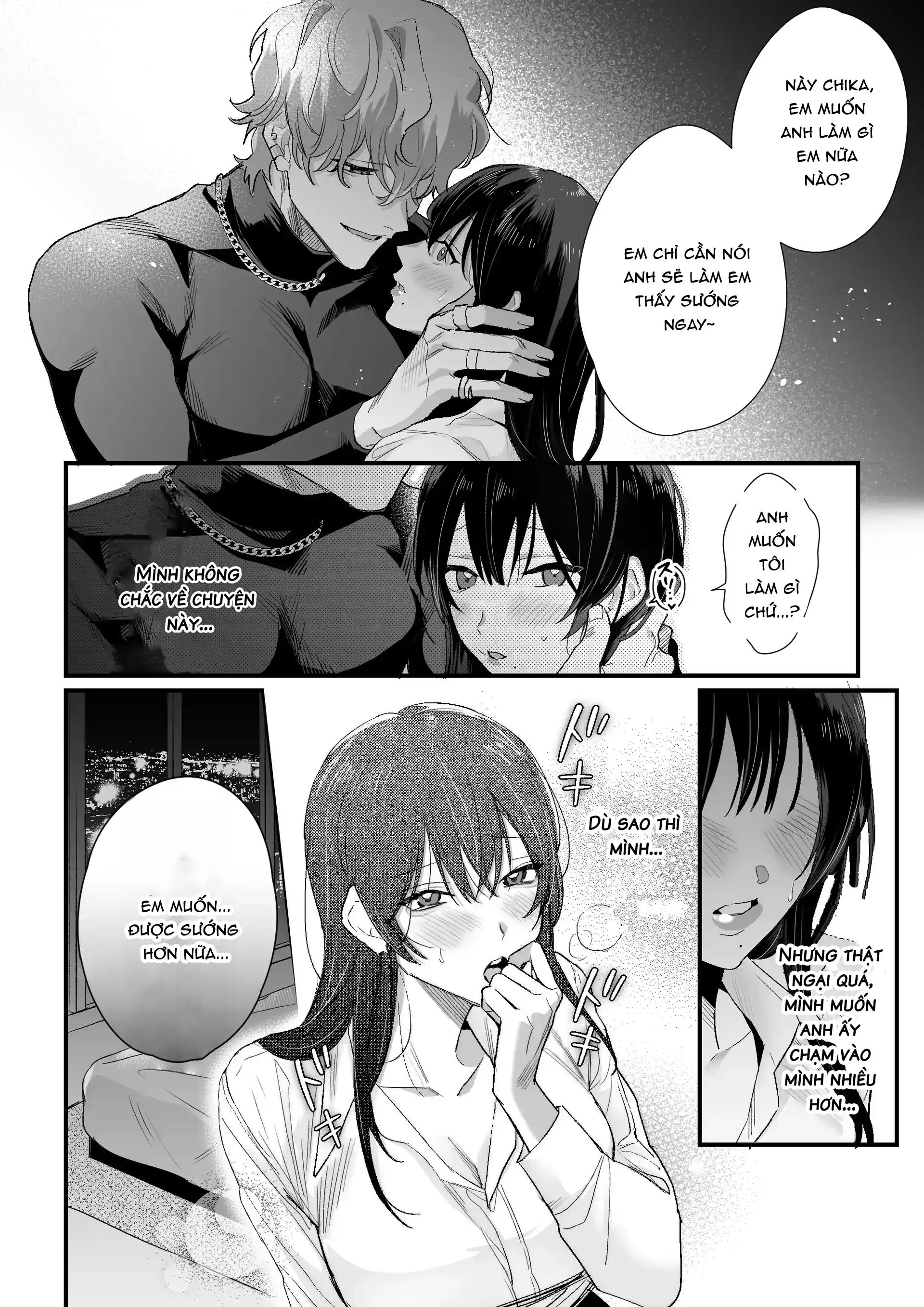 Đọc truyện [21+] Chika-chan Hôm Nay Cũng Muốn Chết~ Cuộc Sống Chung Của Một Anh Chàng Phát Thanh Viên Và Một Cô Nhân Viên Văn Phòng Muốn Tự Vẫn. - Chap 2