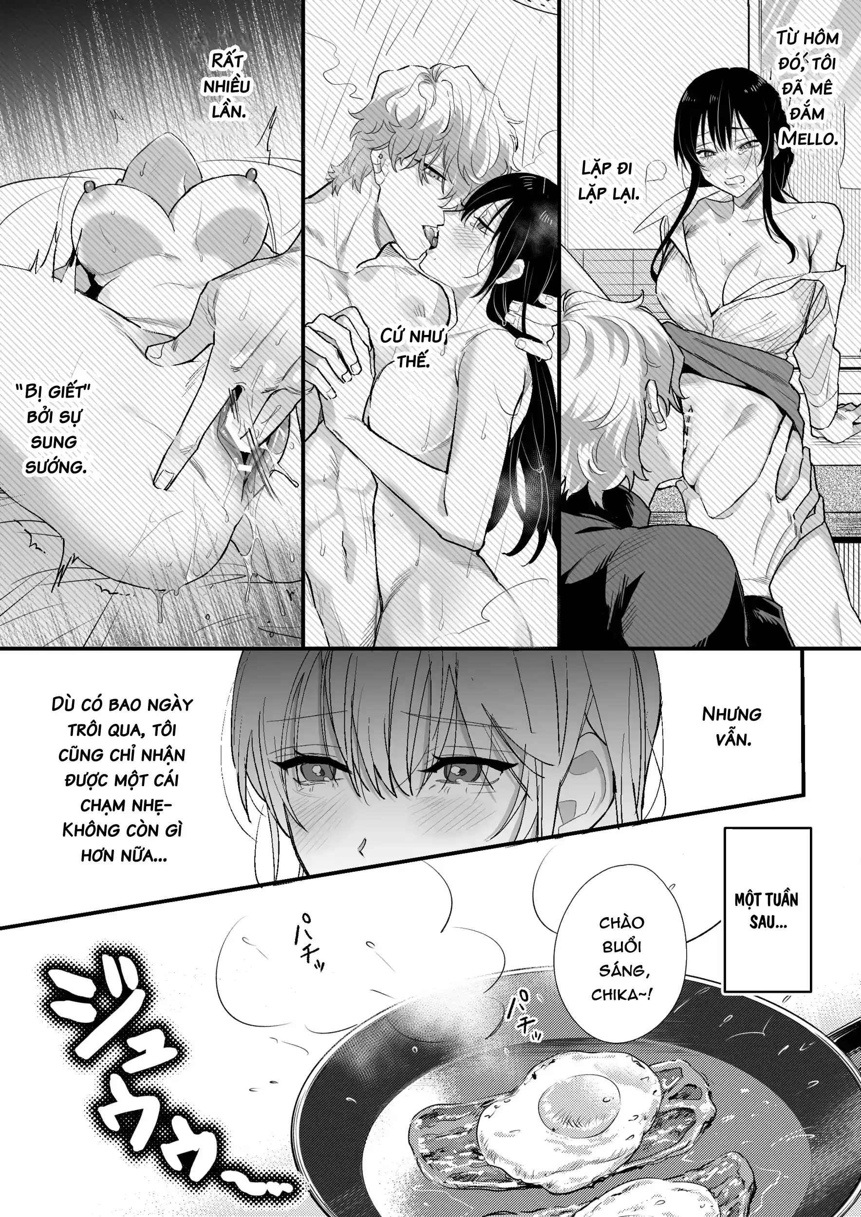 Đọc truyện [21+] Chika-chan Hôm Nay Cũng Muốn Chết~ Cuộc Sống Chung Của Một Anh Chàng Phát Thanh Viên Và Một Cô Nhân Viên Văn Phòng Muốn Tự Vẫn. - Chap 2