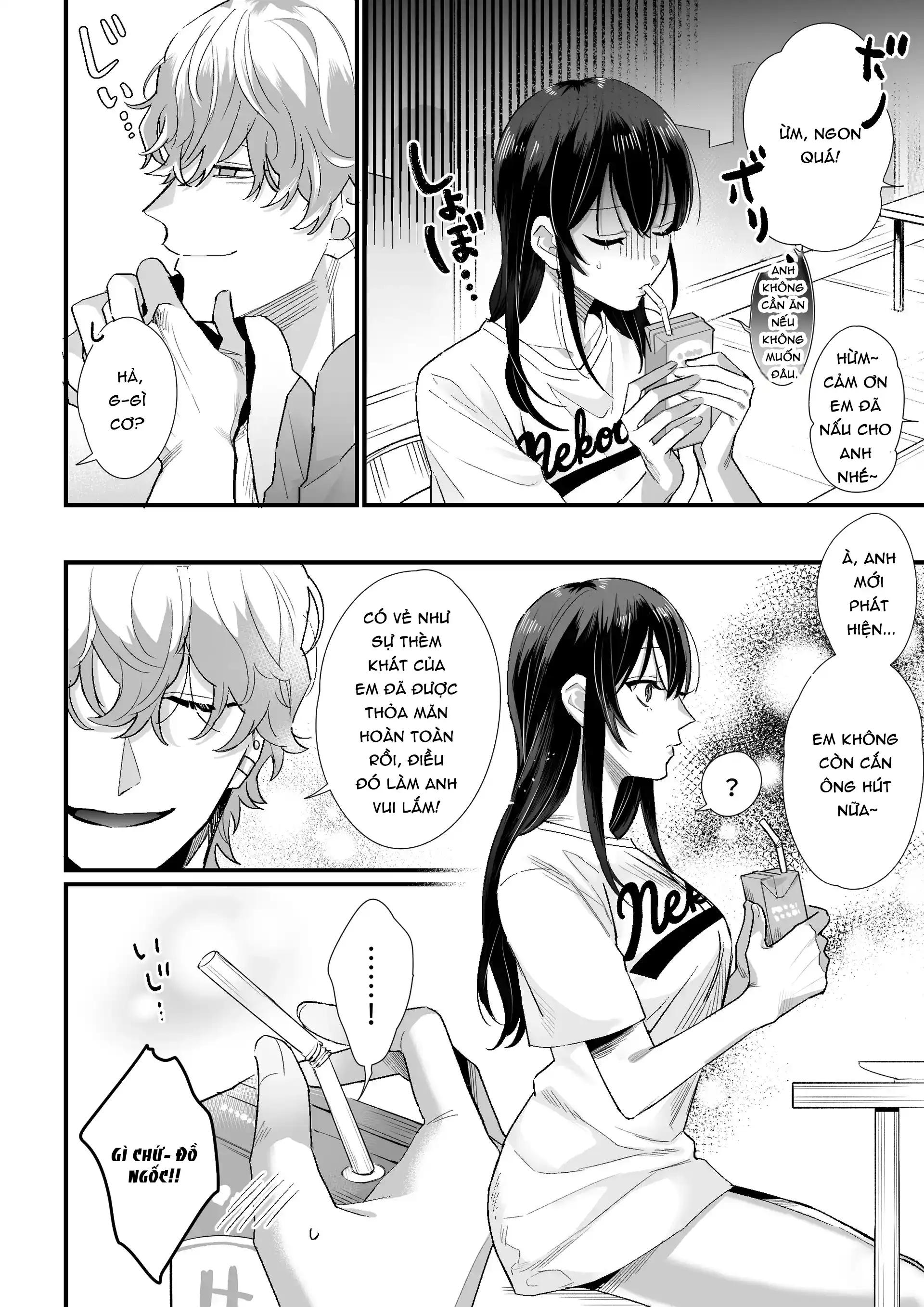 Đọc truyện [21+] Chika-chan Hôm Nay Cũng Muốn Chết~ Cuộc Sống Chung Của Một Anh Chàng Phát Thanh Viên Và Một Cô Nhân Viên Văn Phòng Muốn Tự Vẫn. - Chap 4-full
