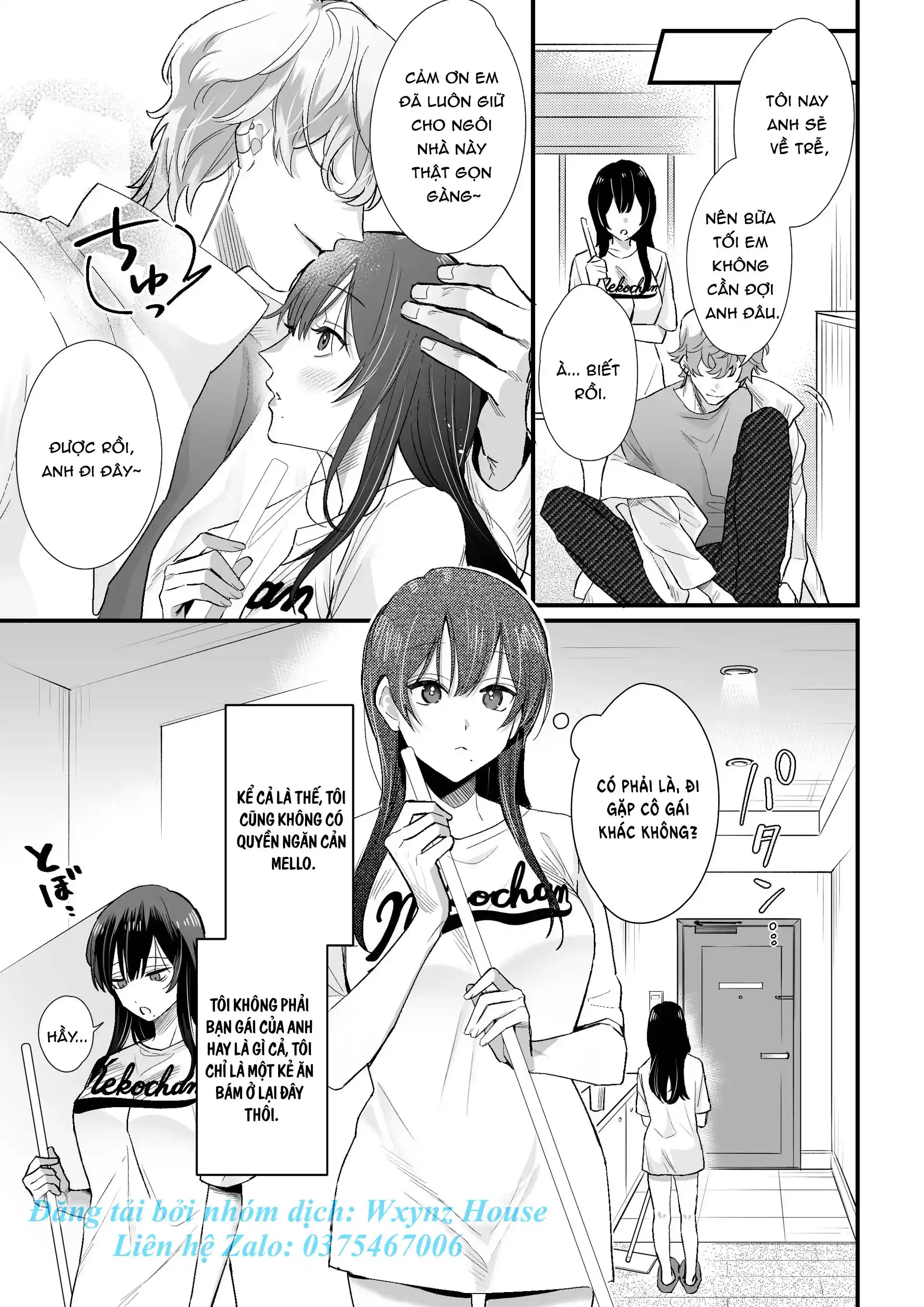 Đọc truyện [21+] Chika-chan Hôm Nay Cũng Muốn Chết~ Cuộc Sống Chung Của Một Anh Chàng Phát Thanh Viên Và Một Cô Nhân Viên Văn Phòng Muốn Tự Vẫn. - Chap 4-full