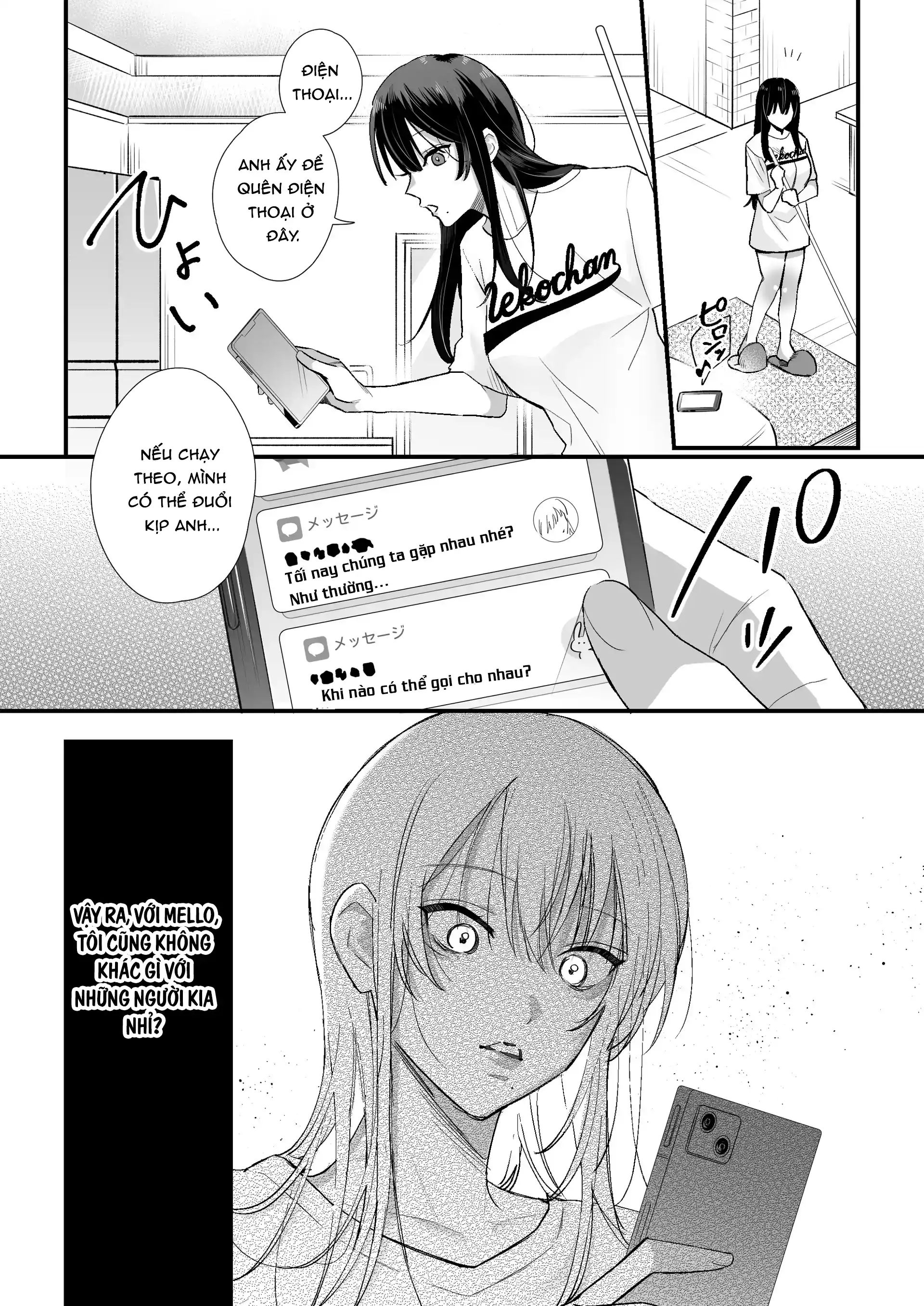 Đọc truyện [21+] Chika-chan Hôm Nay Cũng Muốn Chết~ Cuộc Sống Chung Của Một Anh Chàng Phát Thanh Viên Và Một Cô Nhân Viên Văn Phòng Muốn Tự Vẫn. - Chap 2