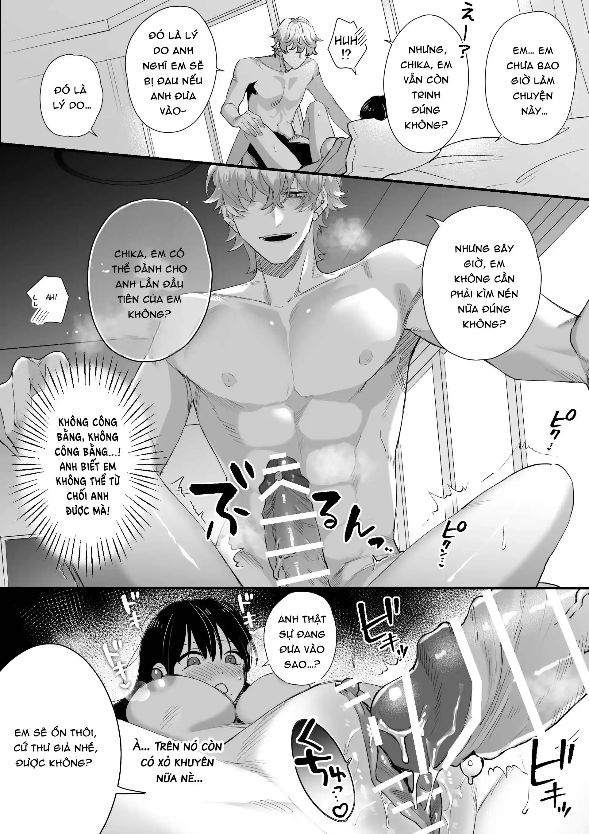 Đọc truyện [21+] Chika-chan Hôm Nay Cũng Muốn Chết~ Cuộc Sống Chung Của Một Anh Chàng Phát Thanh Viên Và Một Cô Nhân Viên Văn Phòng Muốn Tự Vẫn. - Chap 4-full