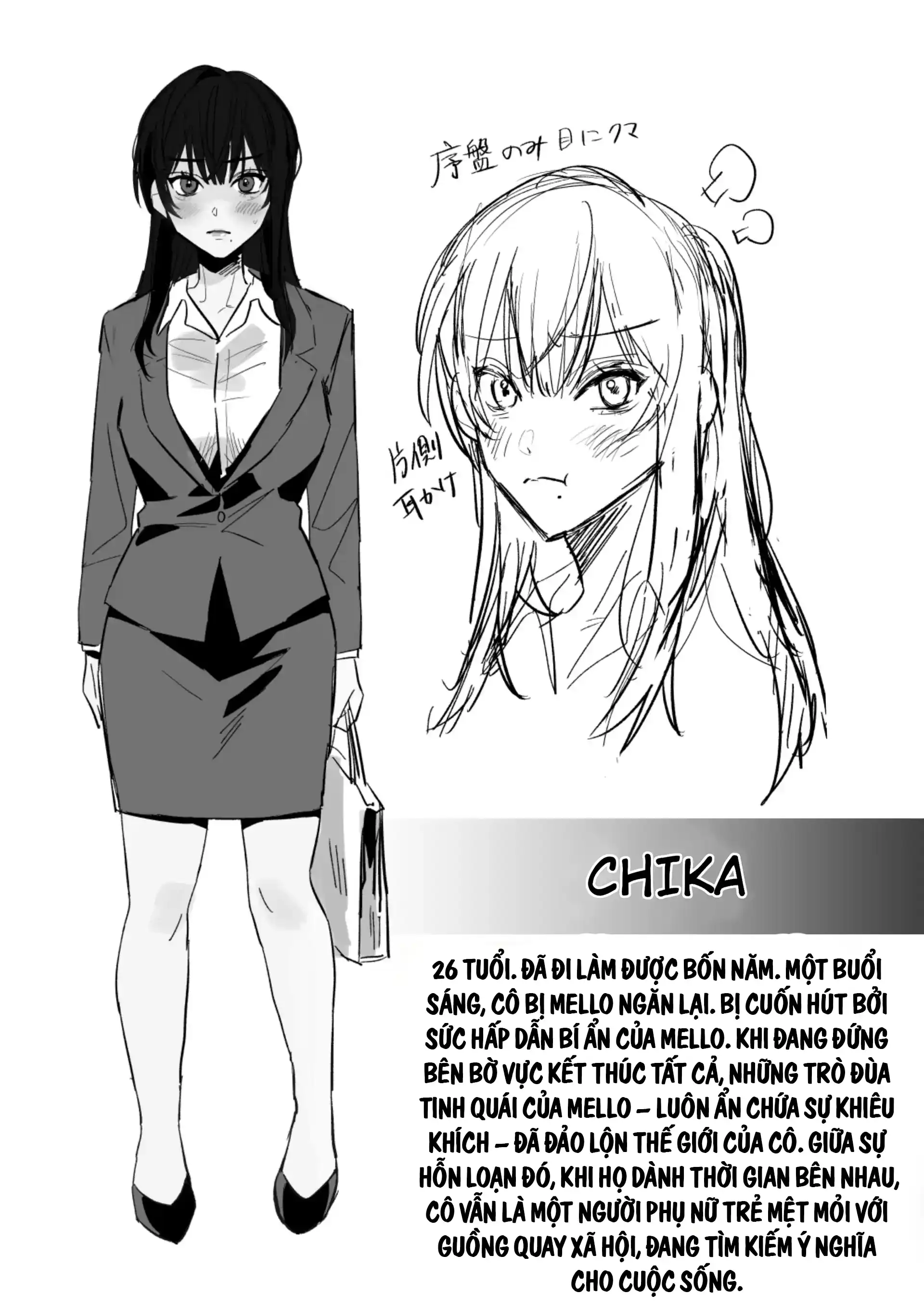 Đọc truyện [21+] Chika-chan Hôm Nay Cũng Muốn Chết~ Cuộc Sống Chung Của Một Anh Chàng Phát Thanh Viên Và Một Cô Nhân Viên Văn Phòng Muốn Tự Vẫn. - Chap 3