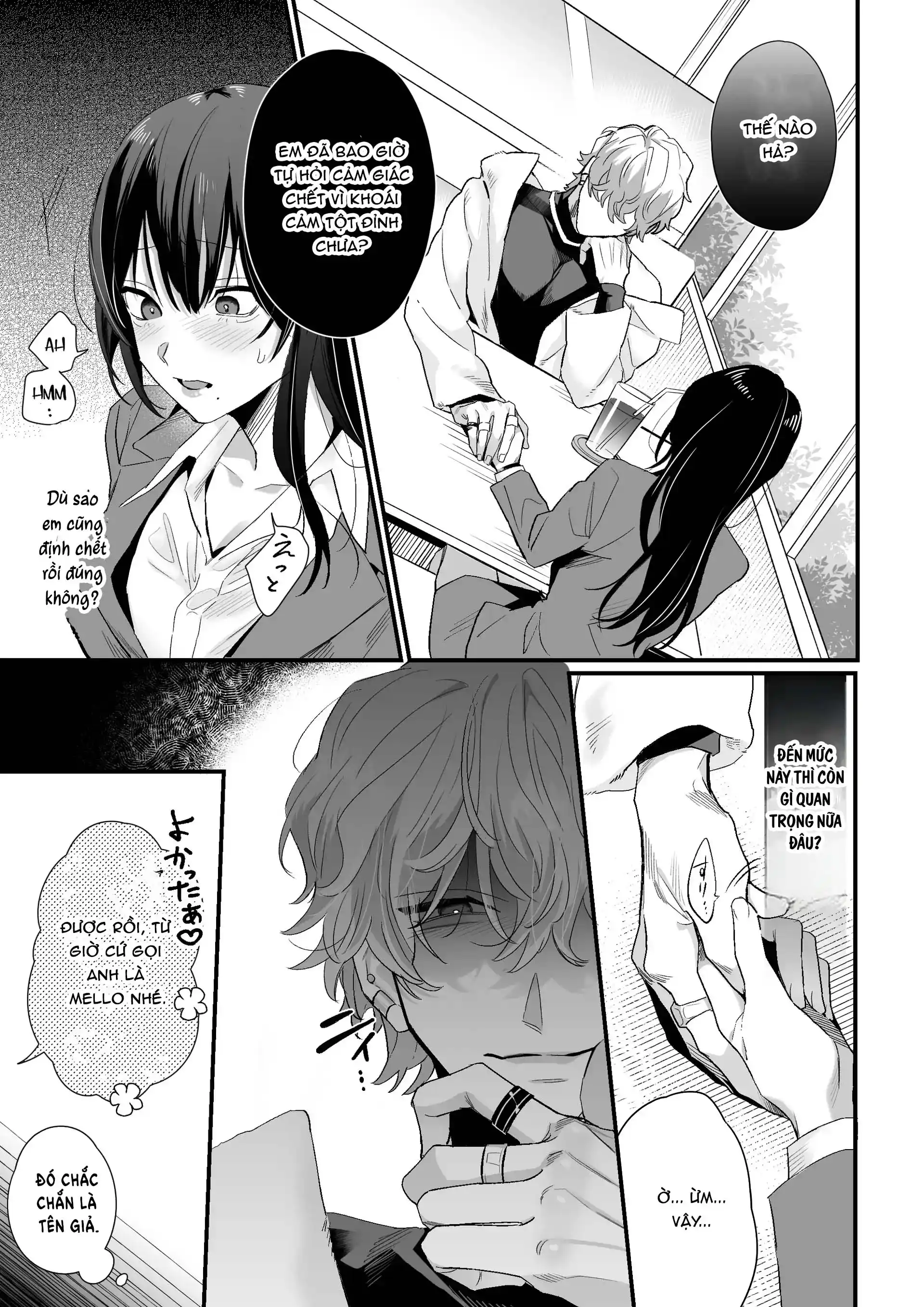 Đọc truyện [21+] Chika-chan Hôm Nay Cũng Muốn Chết~ Cuộc Sống Chung Của Một Anh Chàng Phát Thanh Viên Và Một Cô Nhân Viên Văn Phòng Muốn Tự Vẫn. - Chap 1