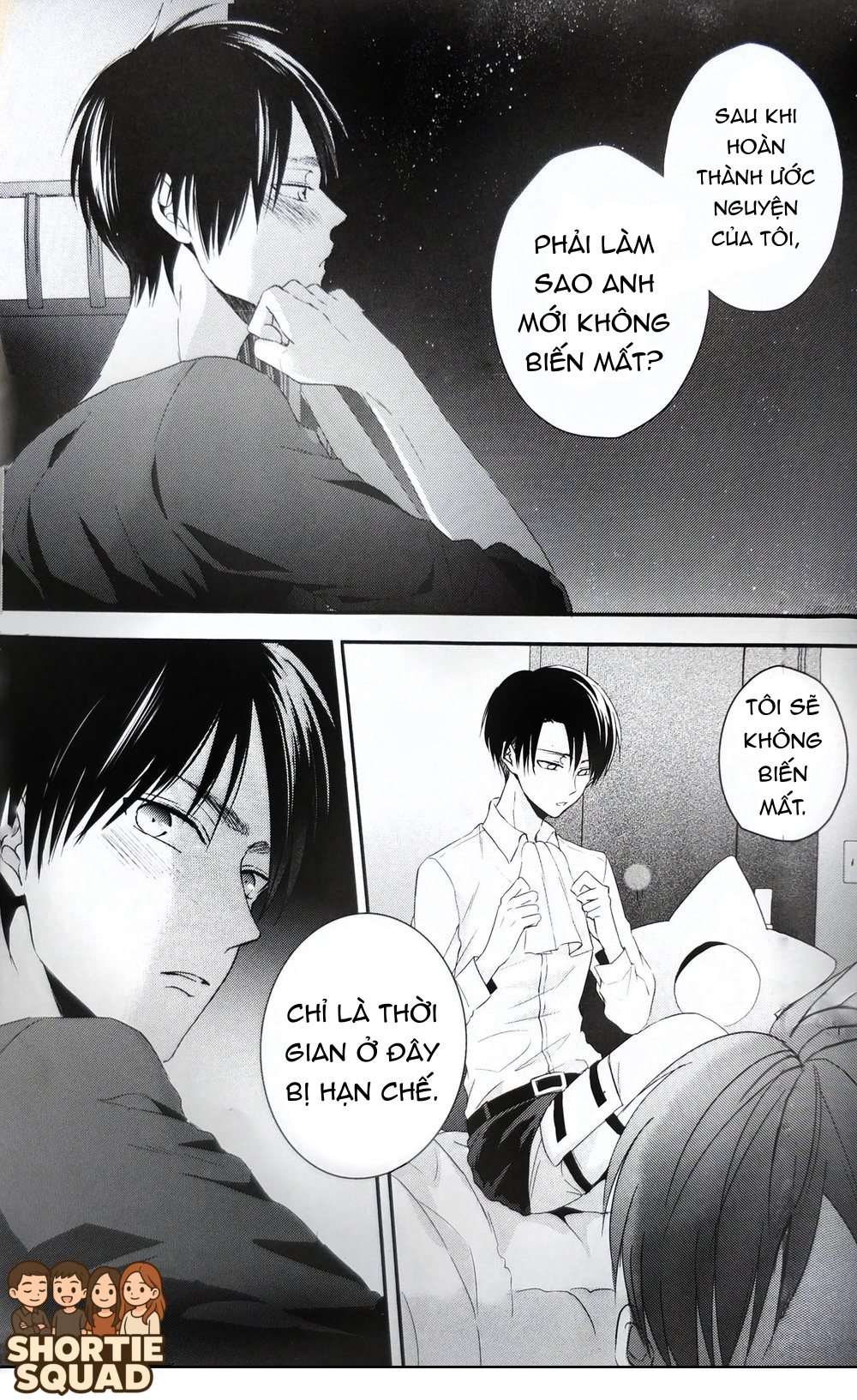 Đọc truyện [ BL+ ] OneShot Nhà Shortie Squad Trồng - Hướng Về Binh Trưởng Ngôi Sao Cầu Nguyện