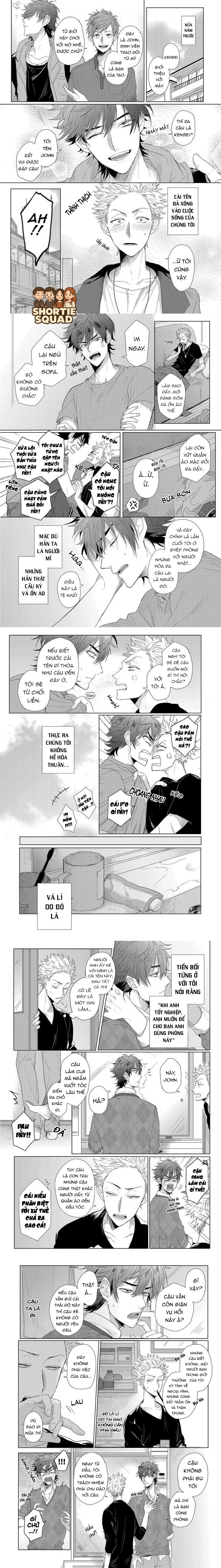 Đọc truyện [ BL+ ] OneShot Nhà Shortie Squad Trồng - Bạn Cùng Phòng Thân Mật